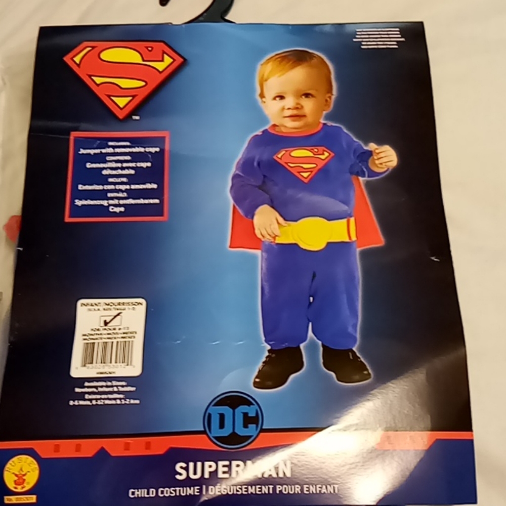 6-12M Superman Costume
